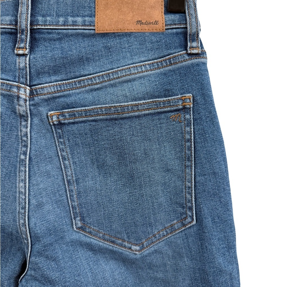 Madewell Women's Mid-Rise Stovepipe Jeans - Blue - Picture 5 of 11